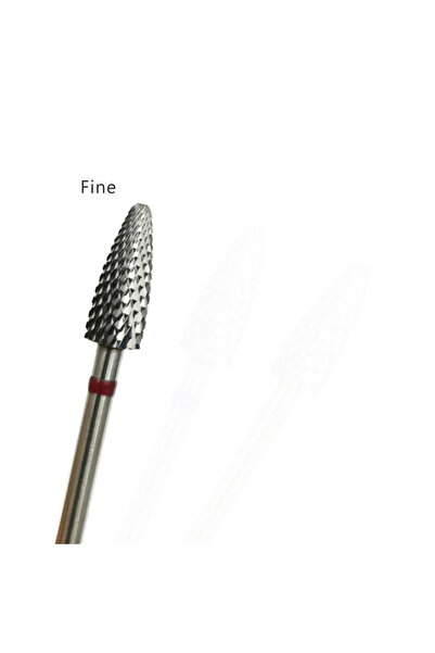 Choice F0513-F HYTOOS 5mm Flame Bit 3/32 Carbide Nail Drill Bits Manicure Bur...