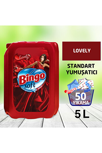 Bingo "büyük Ekonomi Paketi ; 9 Kg Toz Çamaşır Deterjanı Sık Yıkananlar Çamaşır Yumuşatıcısı 5 L Lovely