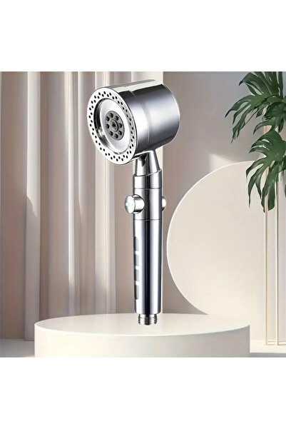Choice5 Silvery New High Pressure Water Saving Filter Shower Head 5 Modes Han...