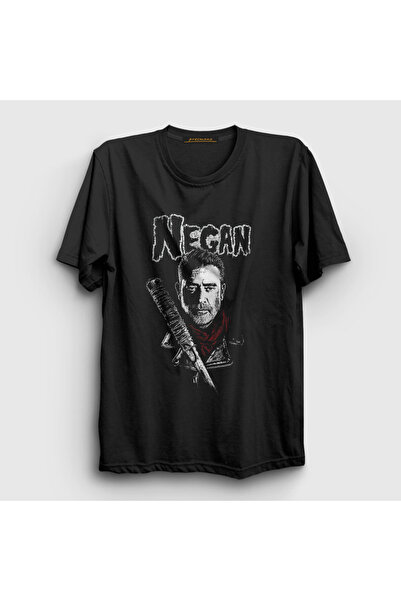 Presmono تي شيرت أسود للجنسين من Negan Smith The Walking Dead390373تي تي