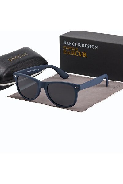 Choice4 BlueBlack BARCUR Brand Men Sports Sunglasses Women Ultra Light PC Hig...