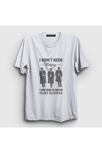 Presmono Unisex bela terapija Peaky Blinders T-shirt 202111tt