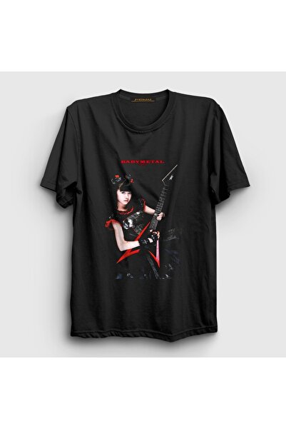 Presmono Unisex Black Yuimetal Metal Babymetal T-Shirt 614960Tt