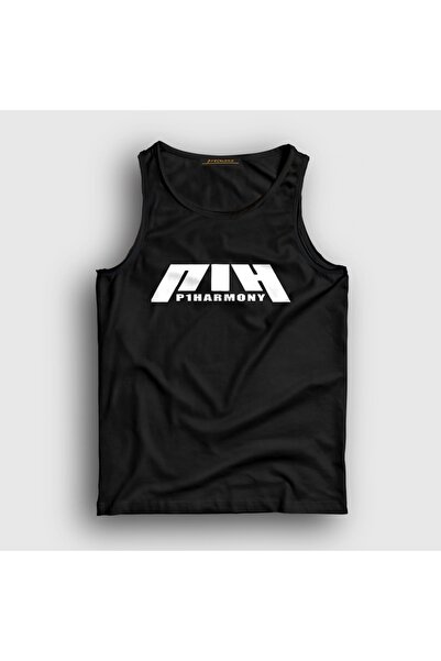 Presmono Unisex Black Logo K-Pop P1Harmony Tank Top 620229Tt