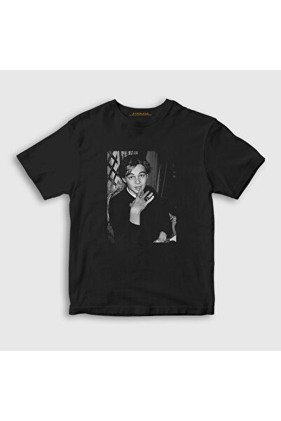 Presmono Leonardo Dicaprio Unisex Dječji T-shirt - Crna 467877tt