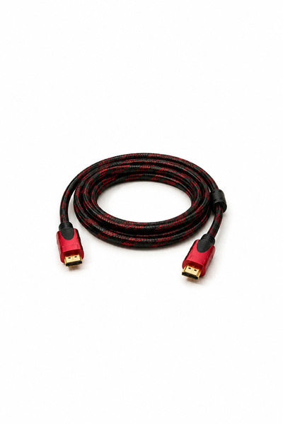 MVLH 1.5 Metre Ultra High Speed 4K 2.0 HDMI Kablosu - Örgülü Altın Uçlu 3D ve...