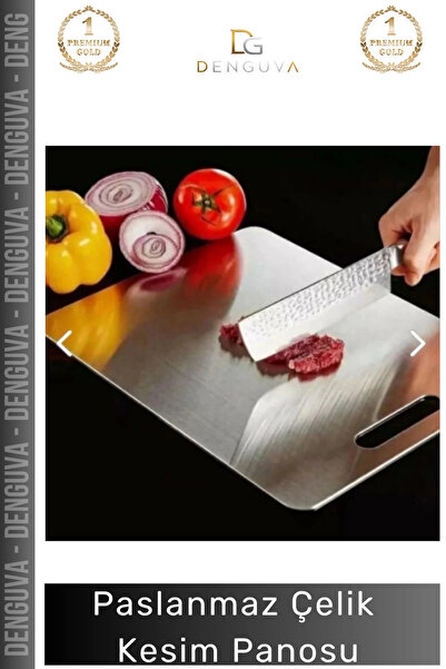 Denguva # Meat Cutting Board Stainless Steel Hygienic Durable Stylish Kitchen...