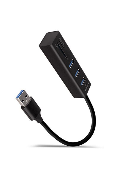 Axagon SuperSpeed ​​USB-A Hub and Card Reader | HMA-CR3A