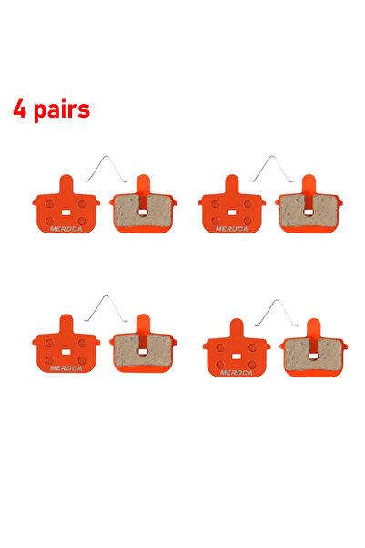 Choice4 4pairs orange Brake Pads for Ninebot by Segway Max G3 G3D G3E GT3 For...