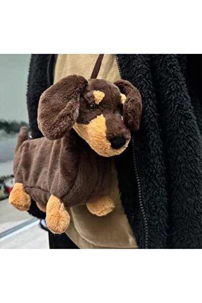 Choice Sausage dog bag Sausage Dog Plush Backpacks Kawaii Puppy Soft Stuffted...