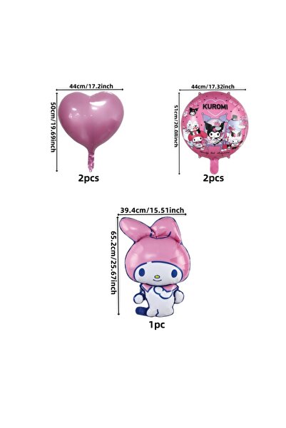 Choice Other Other WJT-SANRIO-MLD 5pcs Sanrio Theme Cartoon Cute My Melody Ku...