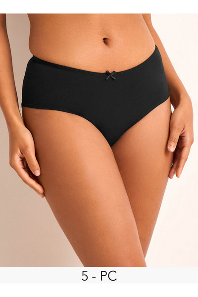 Splash FAV Set of 5 - Bikini Briefs with Bow Applique