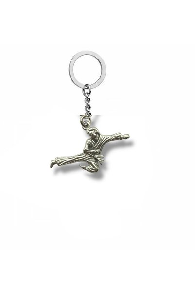 Herşey Nota Unisex Keychain with Karate Figure – Martial Arts and Discipline ...