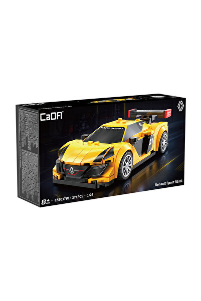 Choice With box CaDA 1:24 Building Block Car Set / Renault / Super Sports Car...