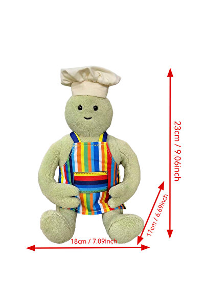 Choice 23CM Sitting Anime Tiny Chef Show Plush Toy Cartoon Animation Suffed D...