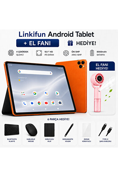 linkifun OnePad 10 | 10.1" HD IPS Tablet | 8000mAh | Android