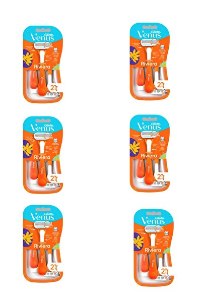 Gillette Venus Gillette Venus Riviera Replacement 2-Pack x6 Pieces