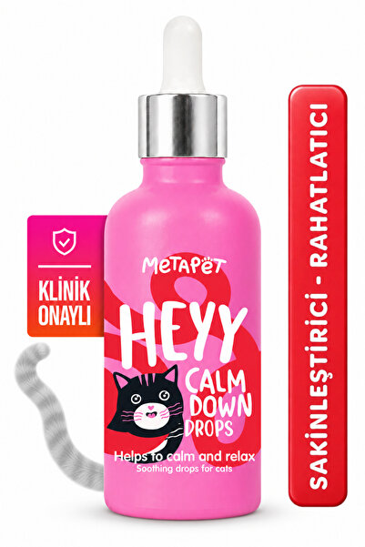 Metapet Kediler için Doğal Sakinleştirici Rahatlatıcı Damla, Stres Giderici, ...