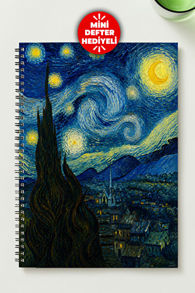 BLACKONECLASS Special Design Themed A5 Metal Spiral Unlined Cardboard Cover S...