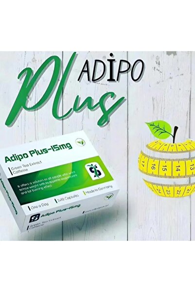 extreme adipo plus Adipo plus 15 mg (Caffeine+Green Tea Yeşil çay) 30 Caps