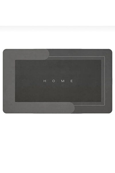 Hombak Home Sihirli Su Emici Banyo Paspası Kaymaz Tabanlı Abdest Paspası 3 Mm 38x58