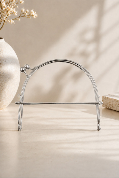 EleganTShoP Metal Çanta Sapı Bursu Öpücük Klipsli 19 cm ALT14