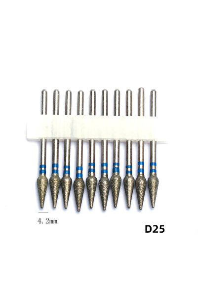 Choice8 D25 Professional Safety Diamond Nail Drill Bit Set, 3/32 inch Carbide...