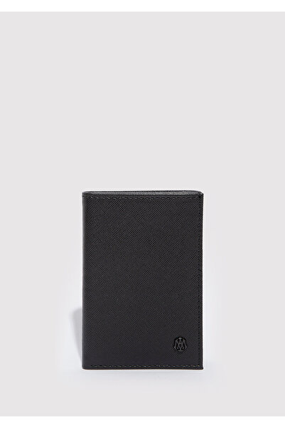Mavi Schwarze Geldbörse mit Siegellogo 092240-900
