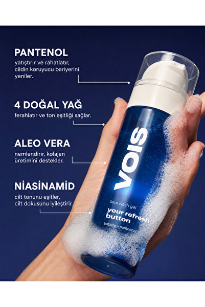VOIS Soft Slip Deep Clean Yüz Temizleme Jeli 120 ml