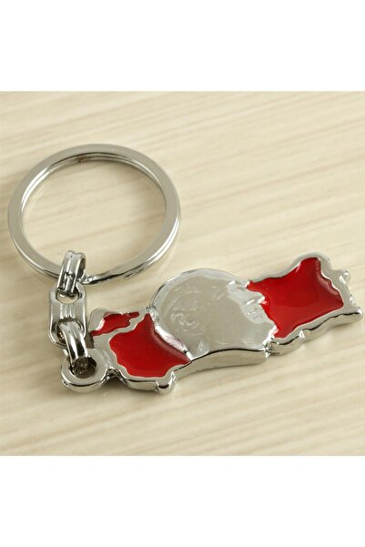 ZERO LAND Gldisptm Kemal Atatürk Metal (105317) Keychain-Silver Color