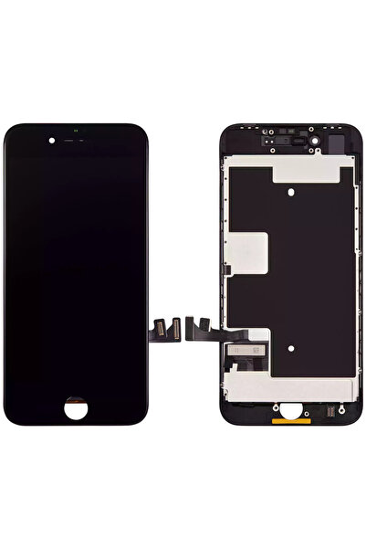 Apple Display with Metal Plate iPhone 8 / SE Aftermarket (Black)