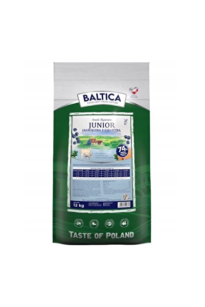 Other Dry dog food BALTICA FLAVORS OF THE REGIONS Junior Lamb 12kg