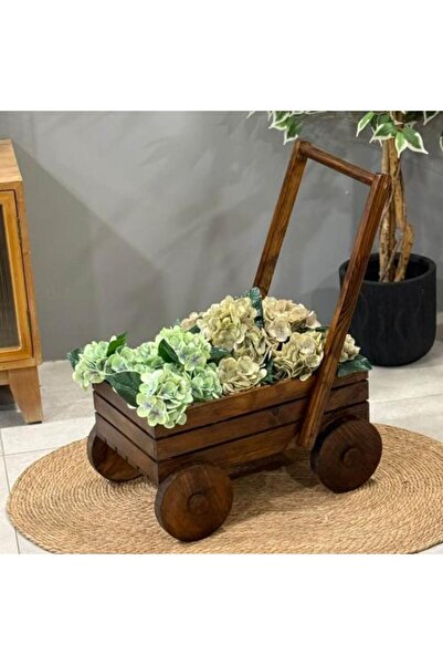 SPR Wooden Garden Cart عربة حديقة خشب