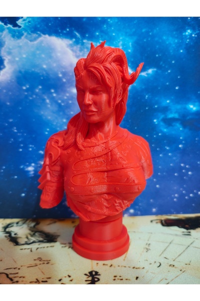 OEM Bust 3d Karlach Baldur's gate 17 cm