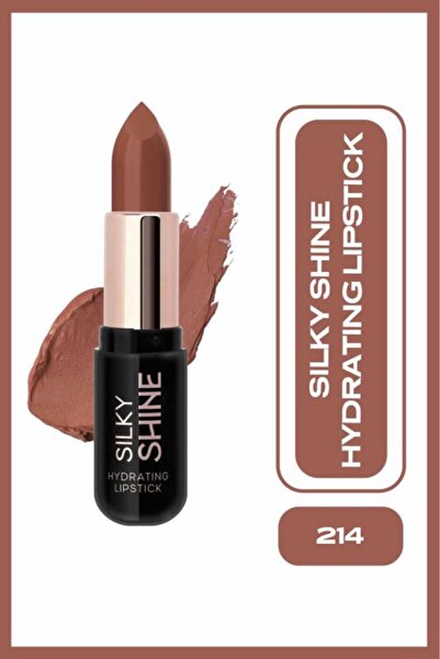 Golden Rose Silky Shine Hydrating Lipstick-214-Shiny Lipstick