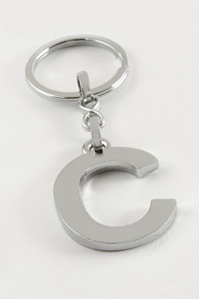 ZERO LAND Gldisptm Metal (43933) Letter Keychain-C