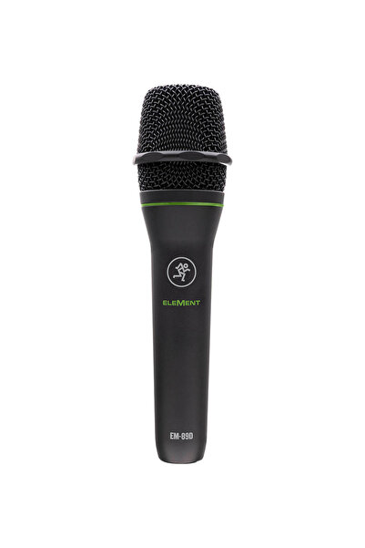 Mackie ميكروفون ديناميكي EM-89D للصوت والآلات الموسيقية مع كابل XLR بطول 3 أمتار