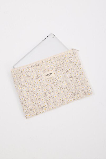 estrella paris Θήκη για ταμπλέτα Nobel Daisy Beige 11 ιντσών 31 x 21 εκ.