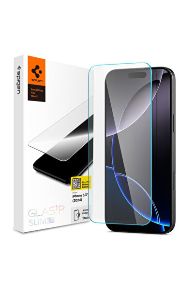 Spigen Προστατευτική μεμβράνη για iPhone 16 Pro, Διαφανής; Αντικραδασμική, δι...