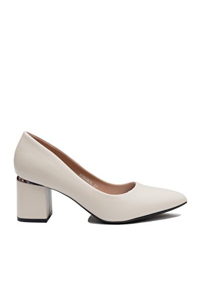 UrbanShoes Pantofi eleganți damă din piele naturală - 4396 Bej Box