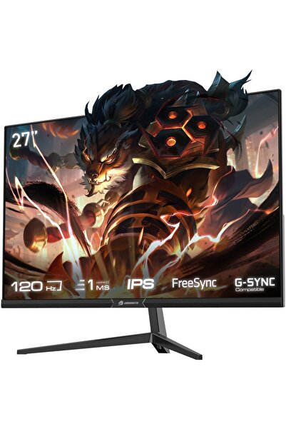 GAMEBOOSTER 27 GB-2712FF IPS FREESYNC,G-SYNC 1Ms 120Hz HDMI+DP FHD GAMING MON...