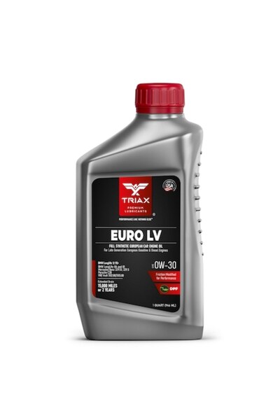 Triax Euro LV 0W-30 Πλήρως Συνθετικό Λάδι Κινητήρα