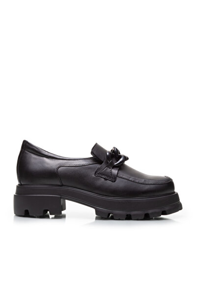 UrbanShoes Pantofi casual damă din piele naturală,Leofex - 316-1 Negru Box