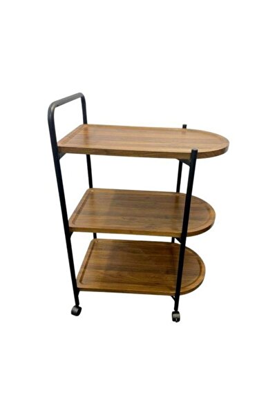 OEM Βοηθητικό τραπεζάκι τρόλεϊ τριώροφο – 64208