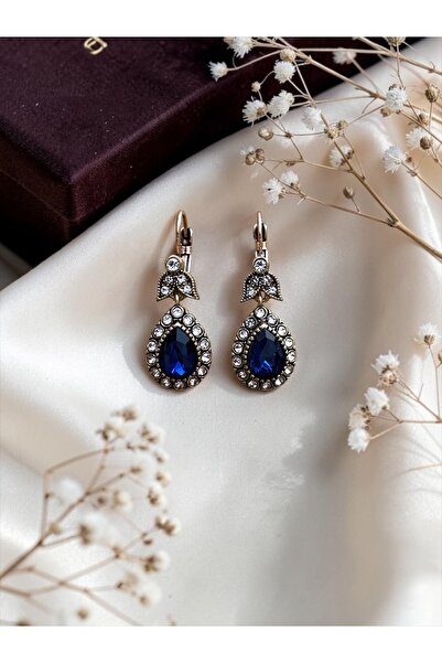 FAYRA ACCESSORIES أقراط قطرة الماء من حجر الزركون