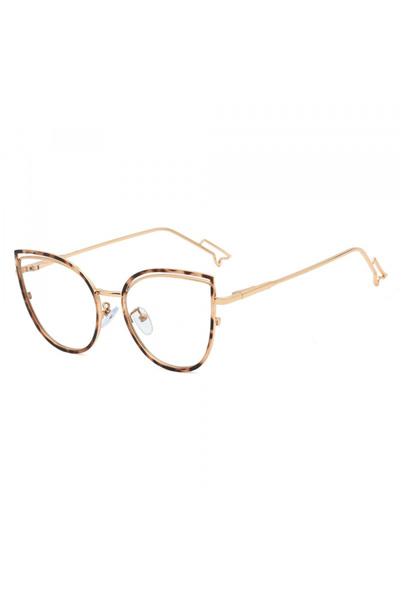 Techsuit Ochelari De Calculator Dama F95597-C13, Anti-Blue Light, Crem Maro