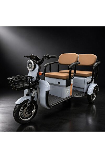 SOHO Triciclu Electric V6, Saige, Fara Permis, cu Doua Locuri, Motor 1800W, B...