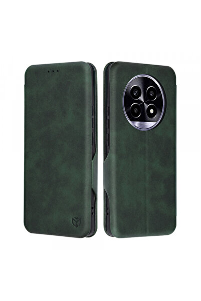 Techsuit Husă pentru Realme 13 Pro/ 13 Pro+, Techsuit, Safe Wallet Plus, Verde