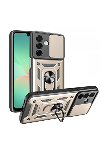 Techsuit Husa pentru Samsung Galaxy A26 A266, Techsuit, CamShield, Aurie