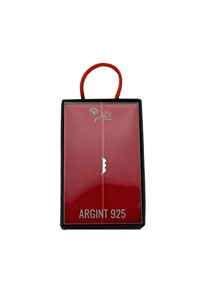 SOHO Bratara Cu Pandativ din Argint 925, Jolie Silver, Model Trei Inimi, Snur...